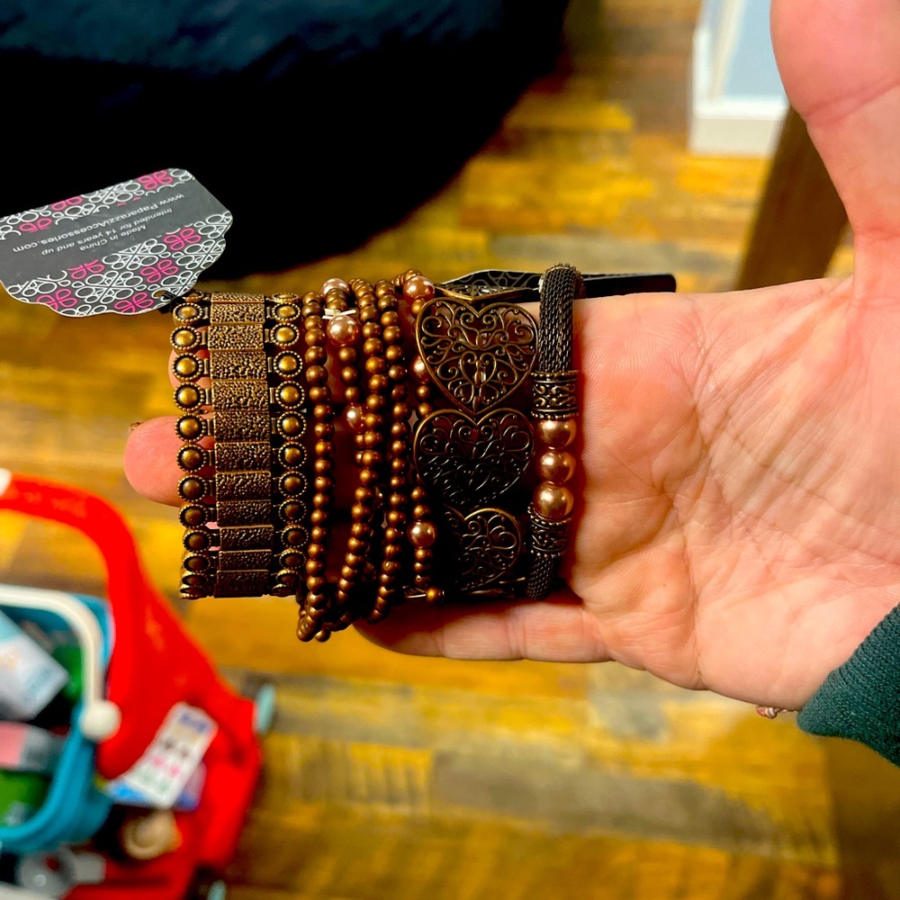 Brand New Brass Stretch Bracelets
